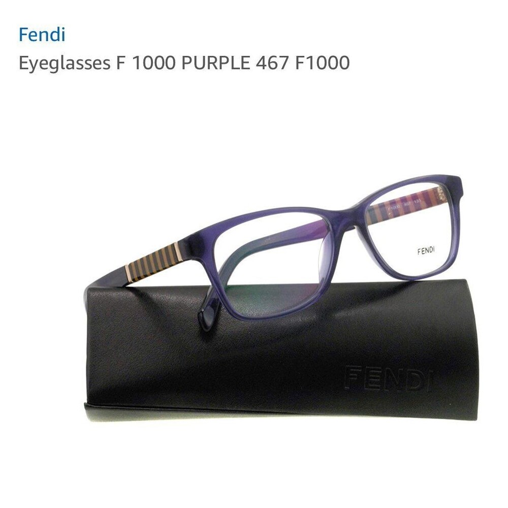 Fendi Eyeglasses F1000 Purple - Picture 7 of 8
